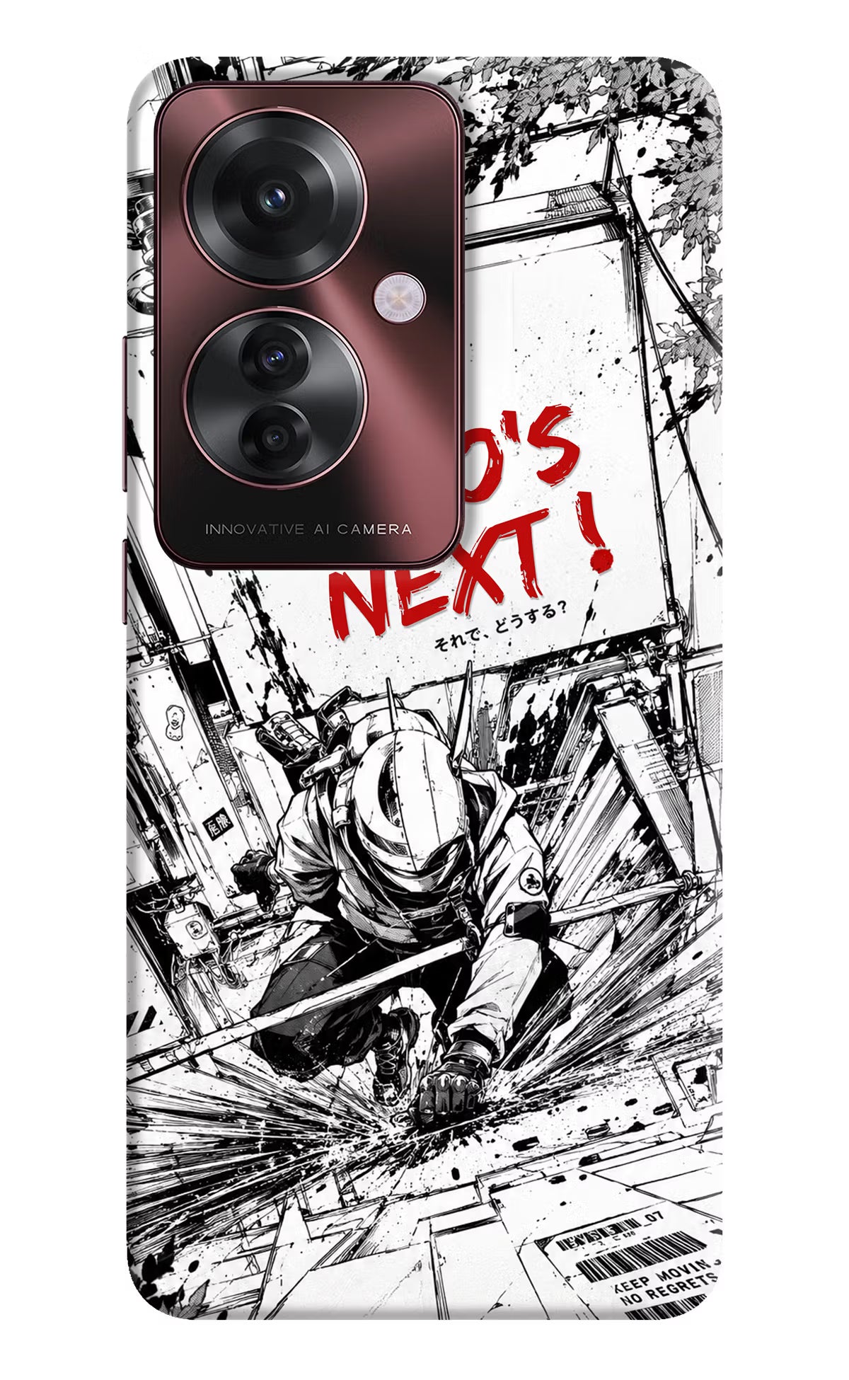 Who's Next Oppo F25 Pro 5G Hard Case Back Cover by Casekaro