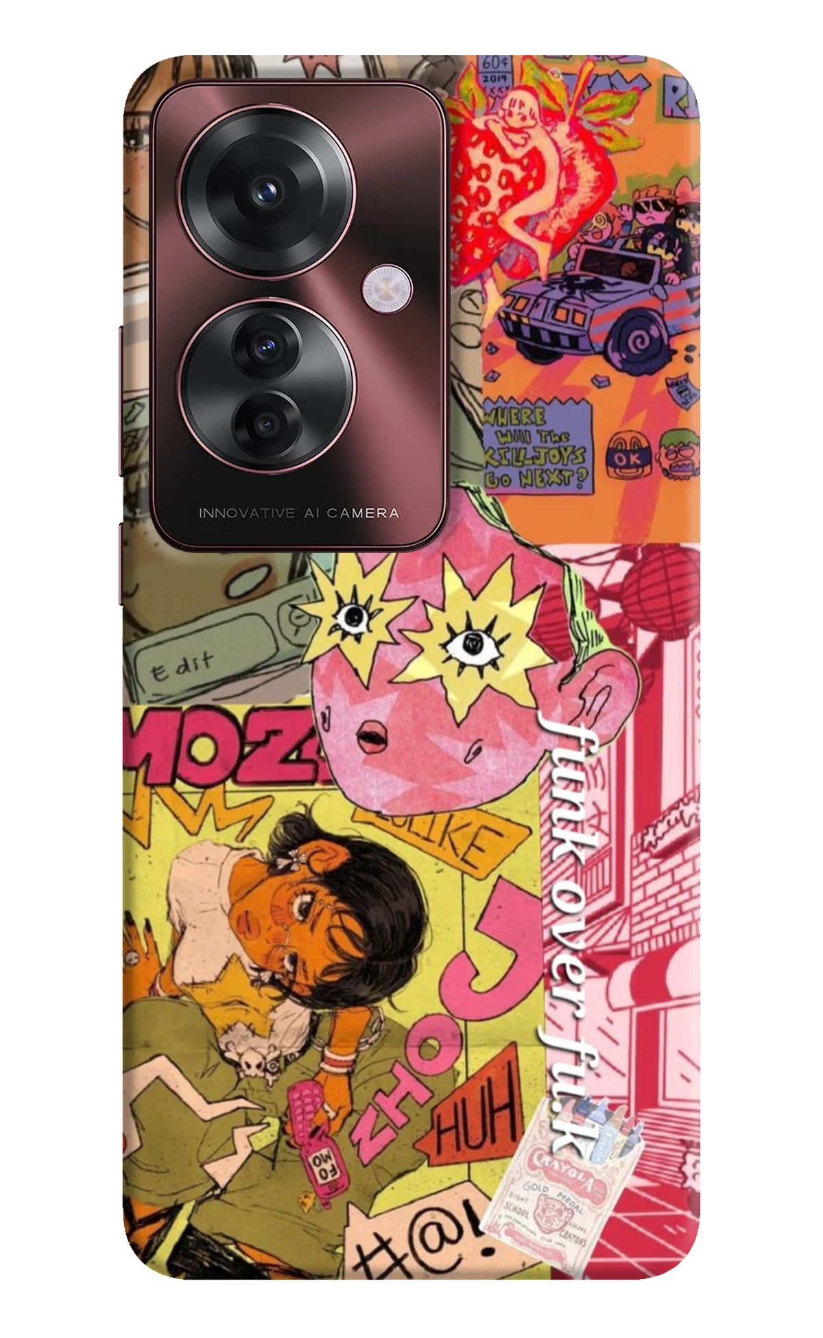 Funkover Oppo F25 Pro 5G Back Cover