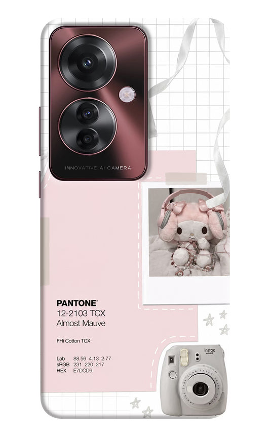 Pantone Asthetic Oppo F25 Pro 5G Hard Case Back Cover by Casekaro