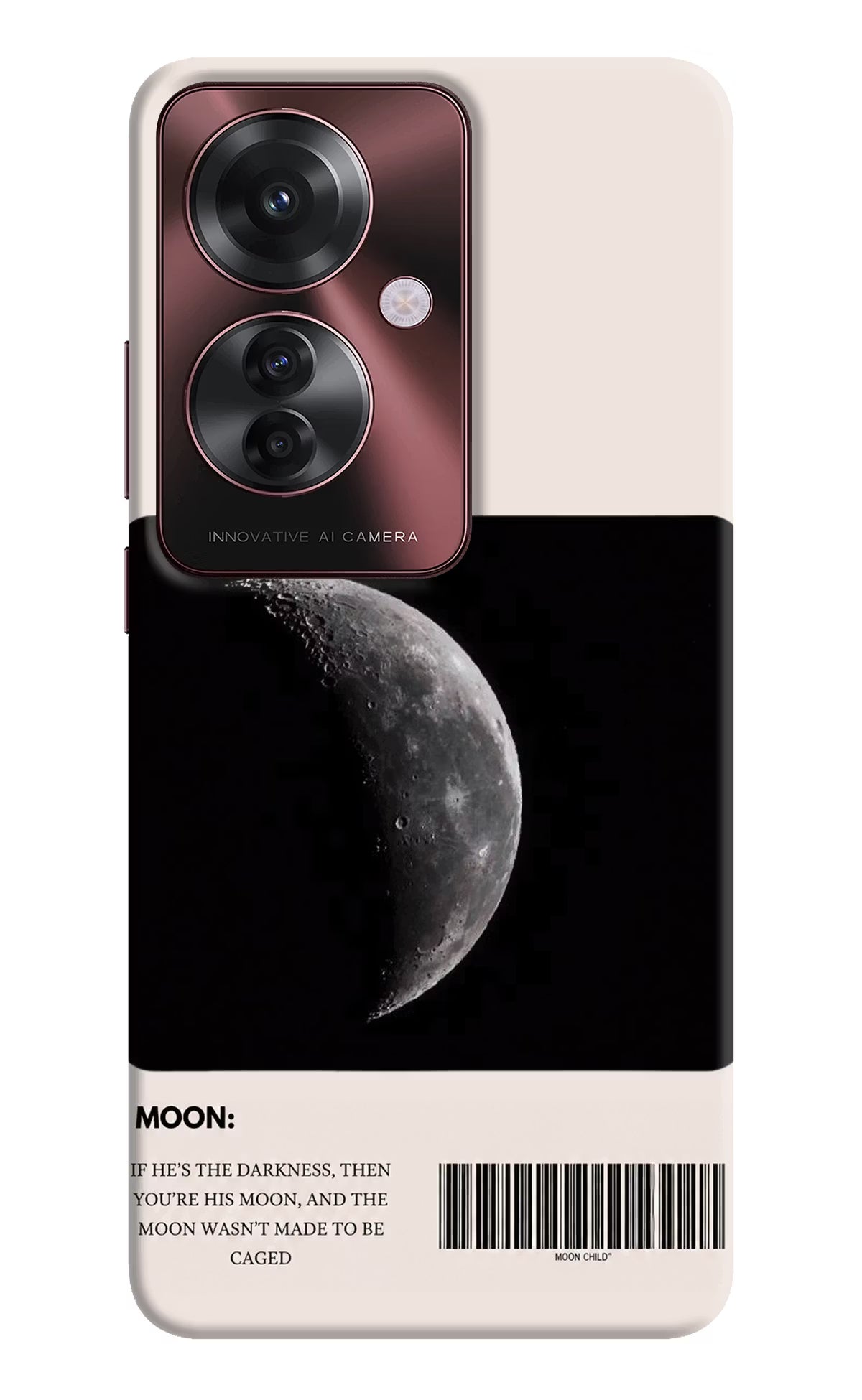 Moon Phase Oppo F25 Pro 5G Back Cover