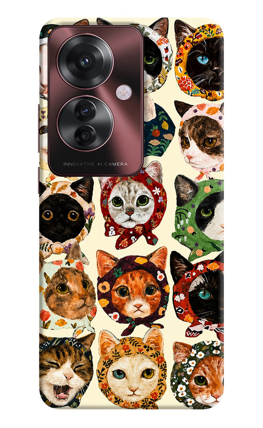 Cool Cat Oppo F25 Pro 5G Hard Case Back Cover by Casekaro