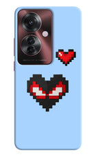 Peter Heart Oppo F25 Pro 5G Hard Case Back Cover by Casekaro