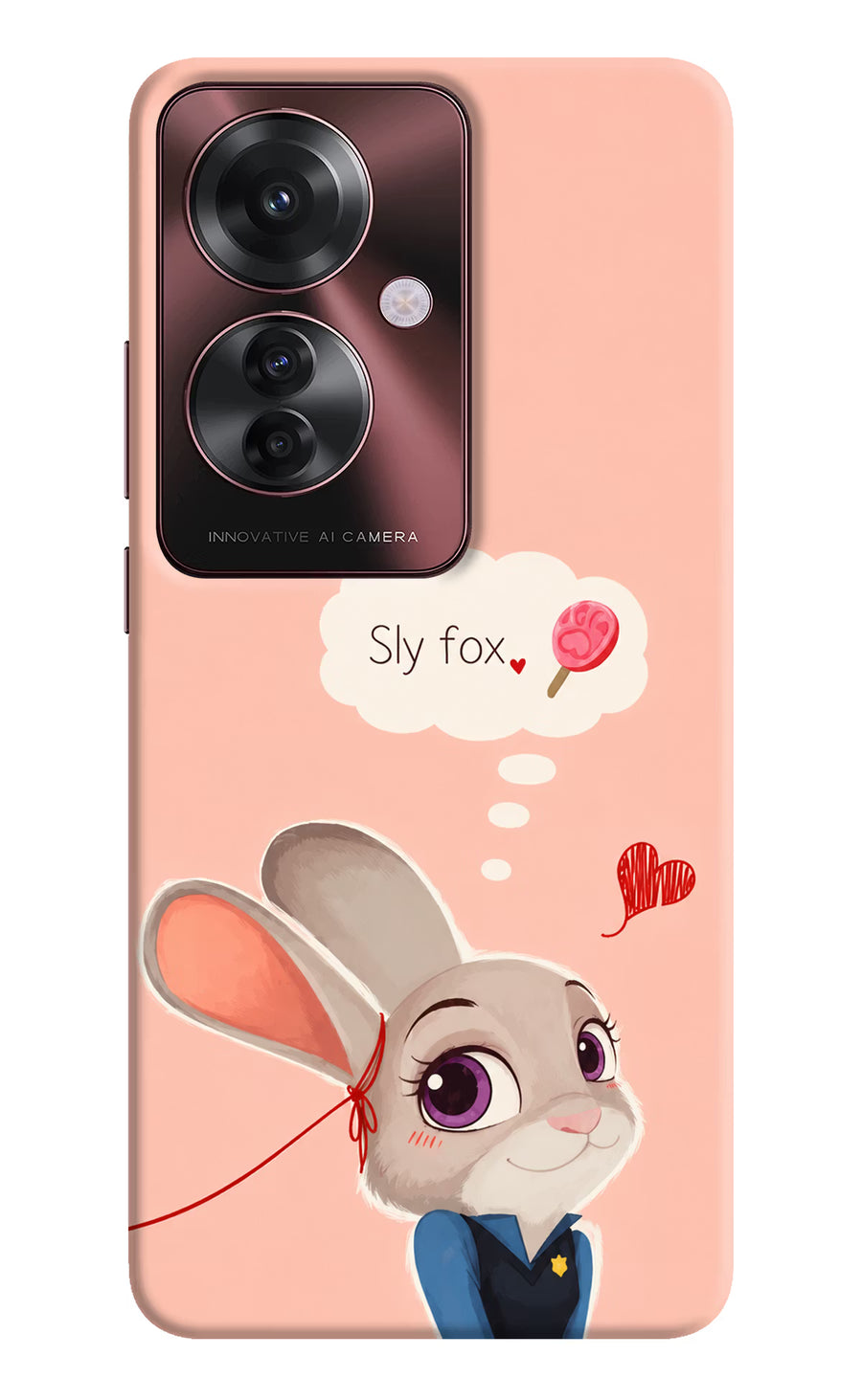 Judy Charm Oppo F25 Pro 5G Back Cover, Hard case