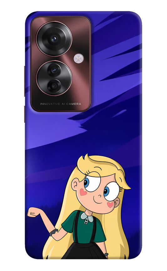 Star Glow Oppo F25 Pro 5G Hard Case Back Cover by Casekaro