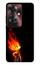 Ember Flame Oppo F25 Pro 5G Hard Case Back Cover by Casekaro