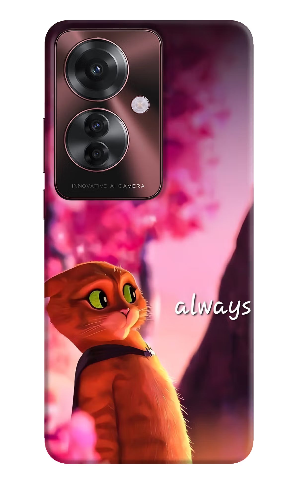 Always Cat Oppo F25 Pro 5G Back Cover