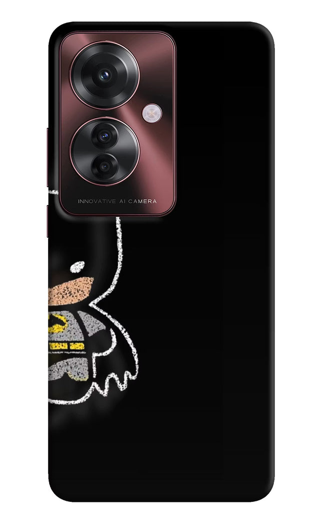 Bat Kitty Oppo F25 Pro 5G Hard Case Back Cover by Casekaro
