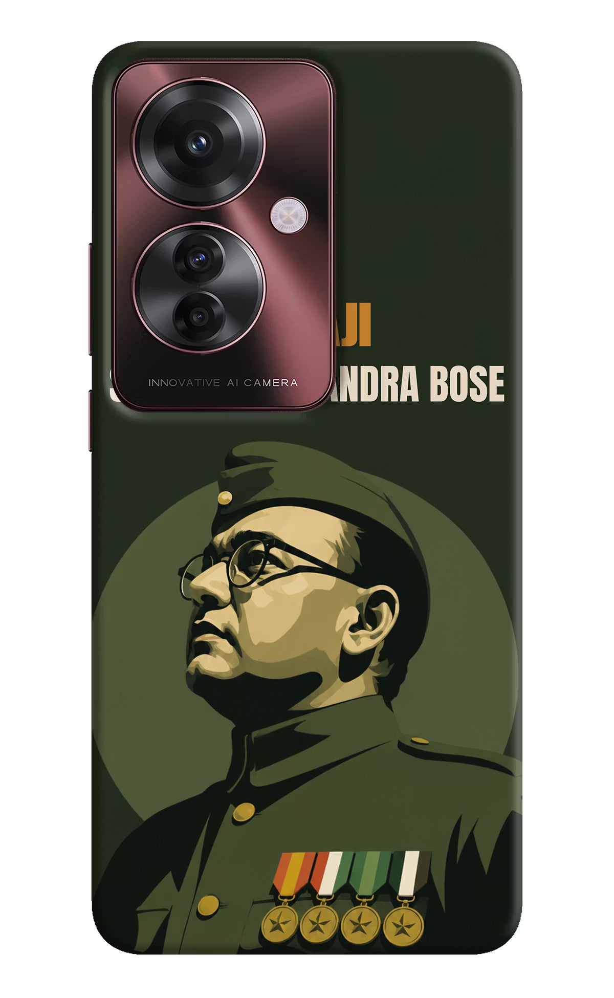Netaji Legacy Oppo F25 Pro 5G Back Cover