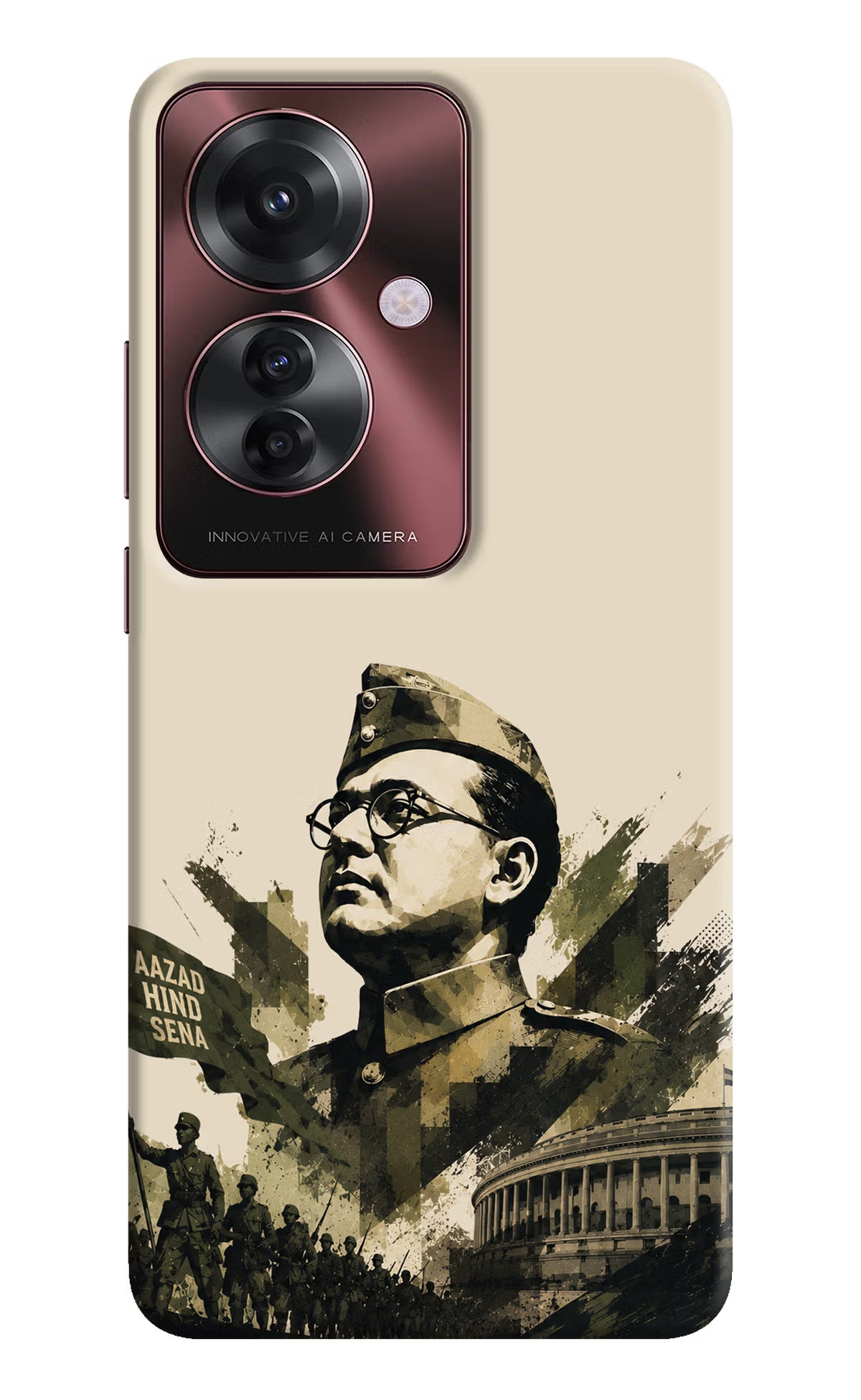 Netaji Rising Oppo F25 Pro 5G Back Cover