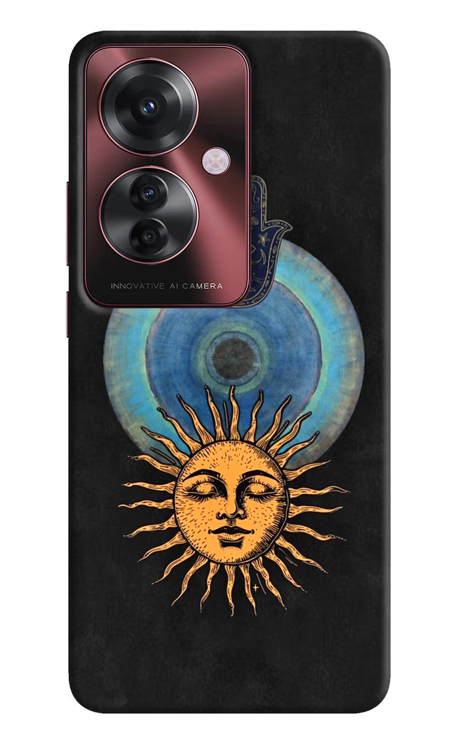 Divine Sun Oppo F25 Pro 5G Hard Case Back Cover by Casekaro