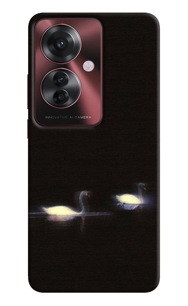 Silent Swans Oppo F25 Pro 5G Hard Case Back Cover by Casekaro