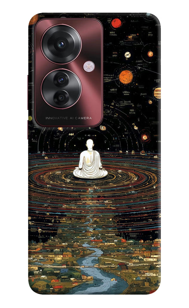 Space Monk Oppo F25 Pro 5G Hard Case Back Cover by Casekaro
