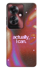 Pink Aura Oppo F25 Pro 5G Hard Case Back Cover by Casekaro
