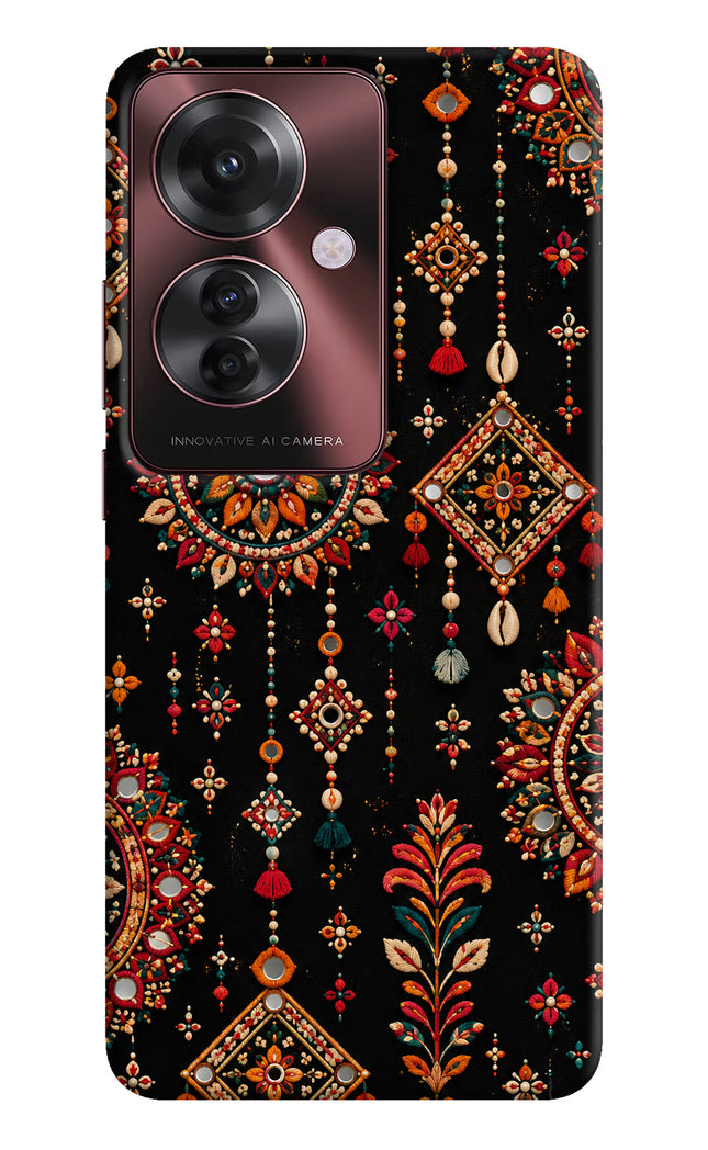 Boho Noir Oppo F25 Pro 5G Hard Case Back Cover by Casekaro