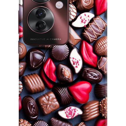 Chocolates Oppo F25 Pro 5G Pop Case by Casekaro