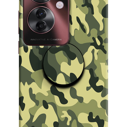 Camouflage Oppo F25 Pro 5G Pop Case by Casekaro
