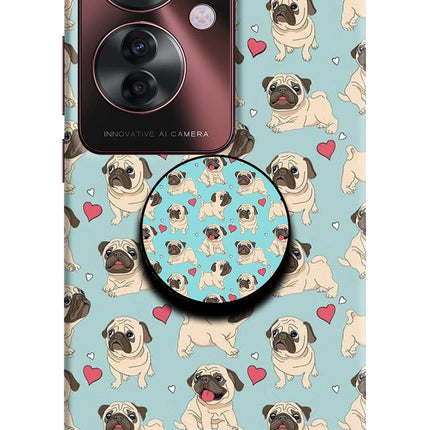 Pug Dog Oppo F25 Pro 5G Pop Case by Casekaro