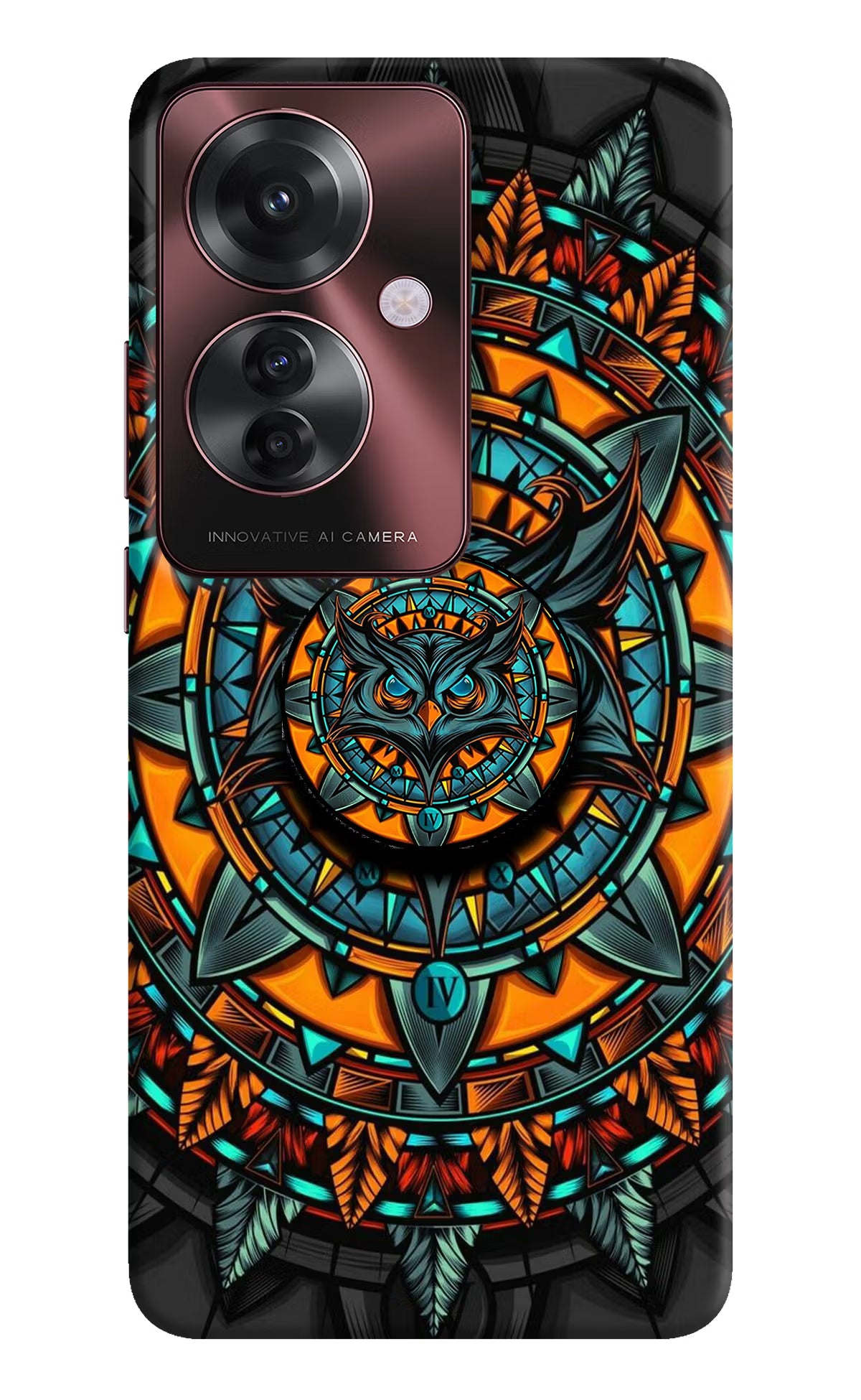Angry Owl Oppo F25 Pro 5G Pop Case by Casekaro