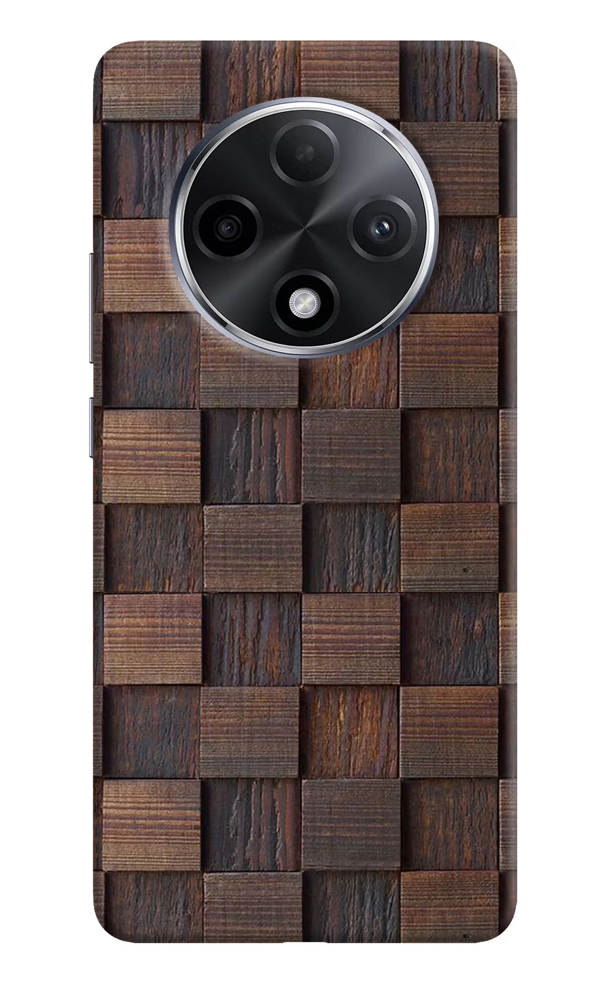 Wooden Cube Design Oppo F27 Pro Plus Hard Case Back Cover by Casekaro