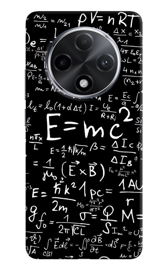 Physics Formula Oppo F27 Pro Plus Hard Case Back Cover by Casekaro