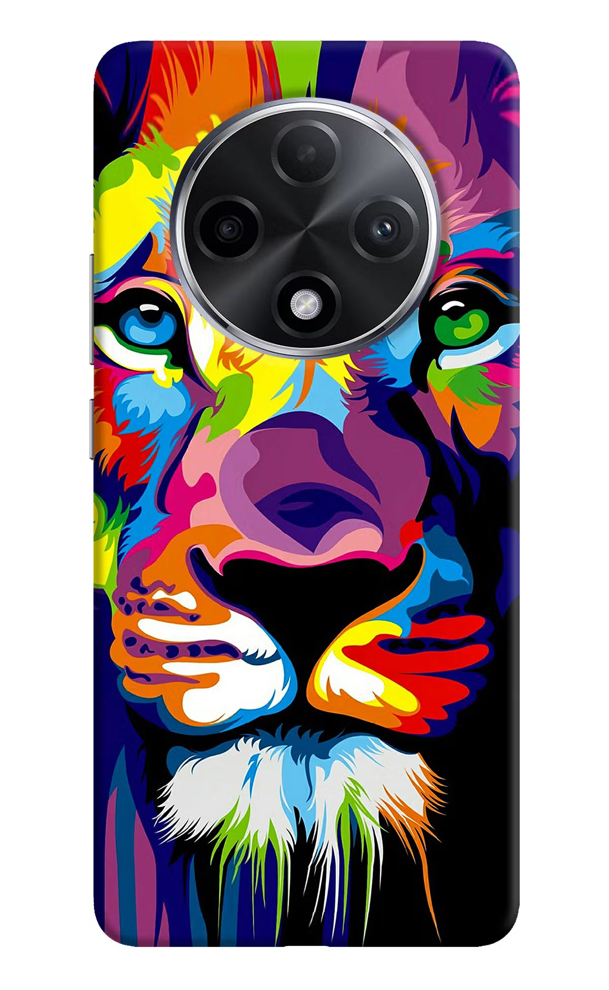 Lion Oppo F27 Pro Plus Hard Case Back Cover by Casekaro