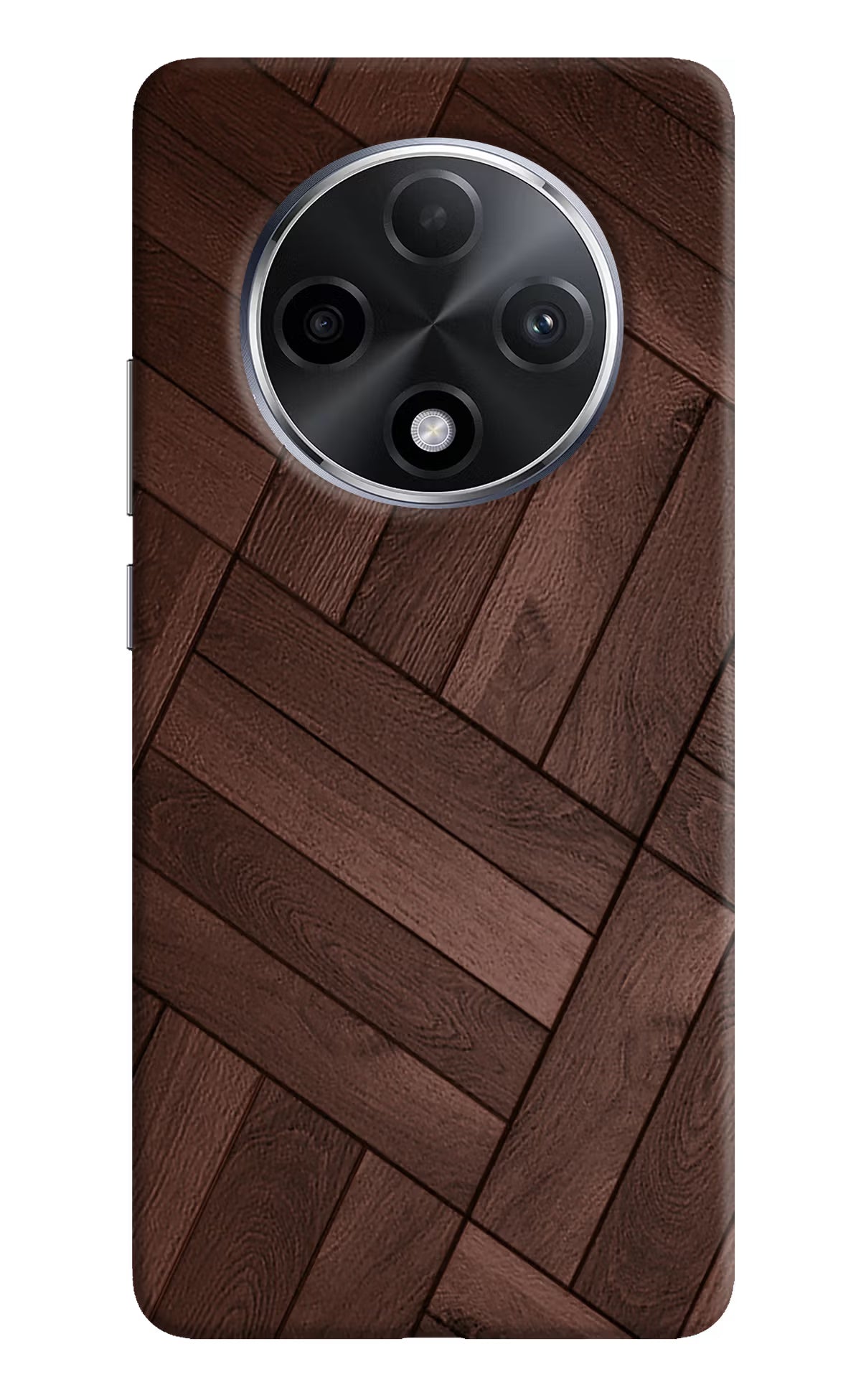 Wooden Texture Design Oppo F27 Pro Plus Hard Case Back Cover by Casekaro