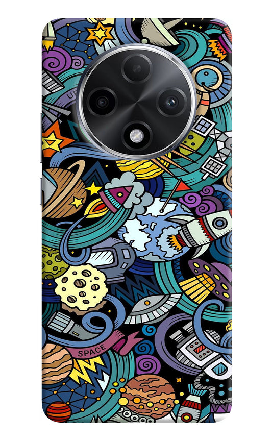 Space Abstract Oppo F27 Pro Plus Back Cover