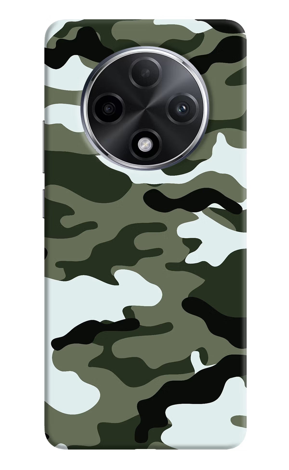 Camouflage Oppo F27 Pro Plus Hard Case Back Cover by Casekaro
