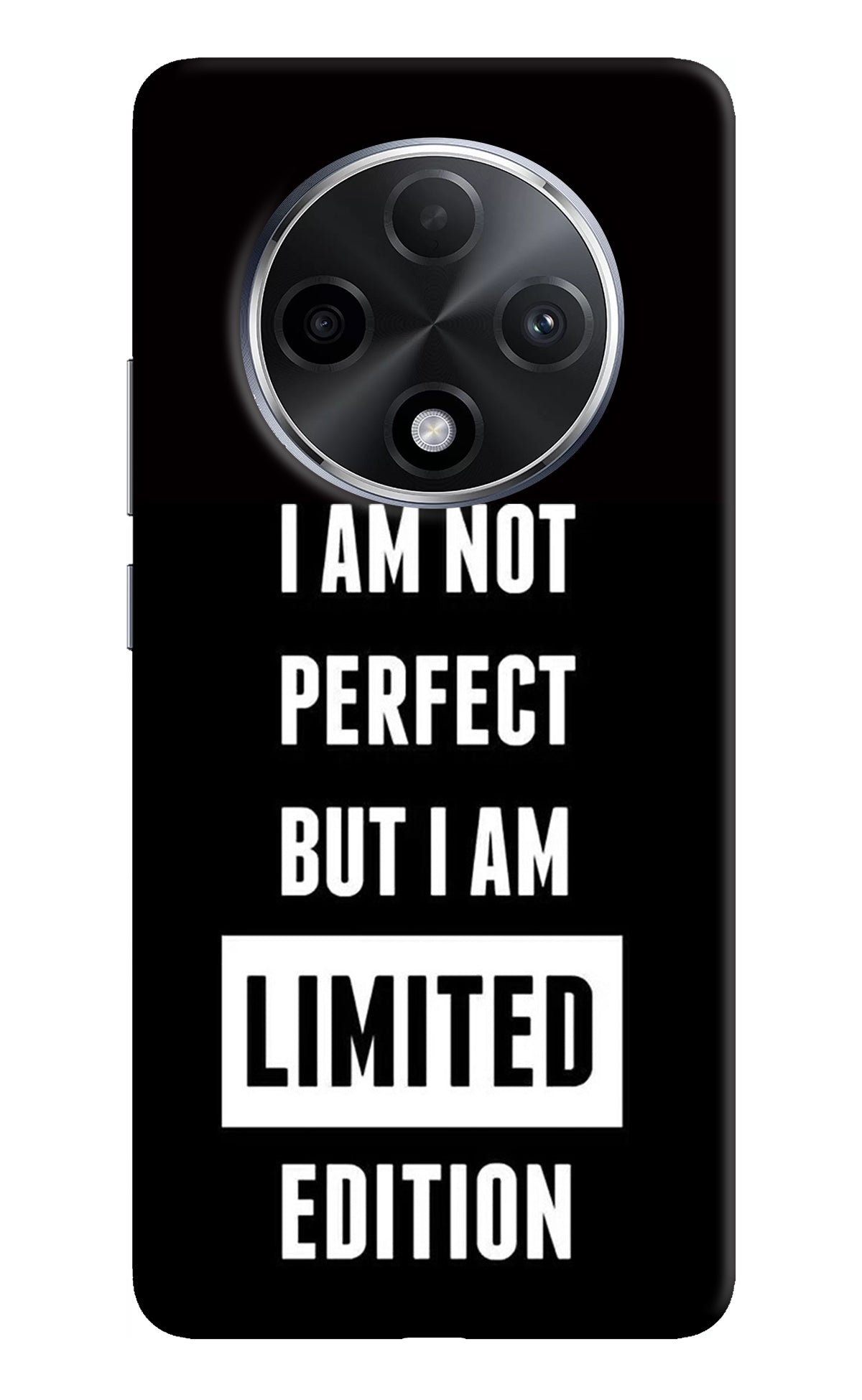 I Am Not Perfect But I Am Limited Edition Oppo F27 Pro Plus Back Cover