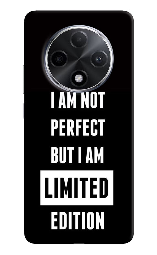 I Am Not Perfect But I Am Limited Edition Oppo F27 Pro Plus Hard Case Back Cover by Casekaro