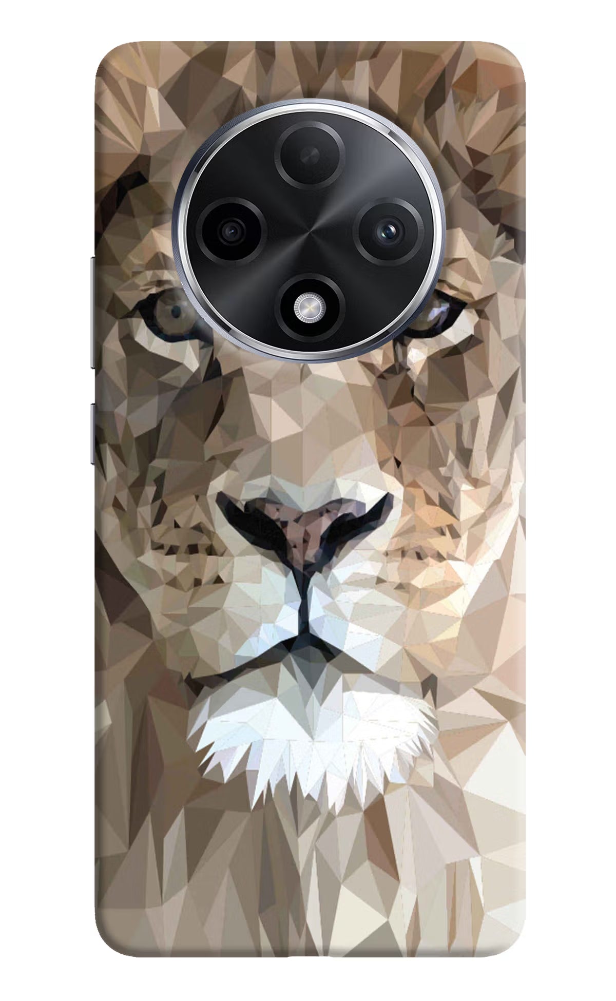 Lion Art Oppo F27 Pro Plus Hard Case Back Cover by Casekaro