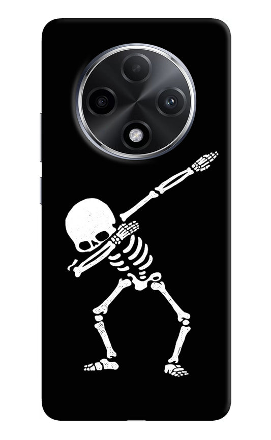 Dabbing Skeleton Art Oppo F27 Pro Plus Back Cover