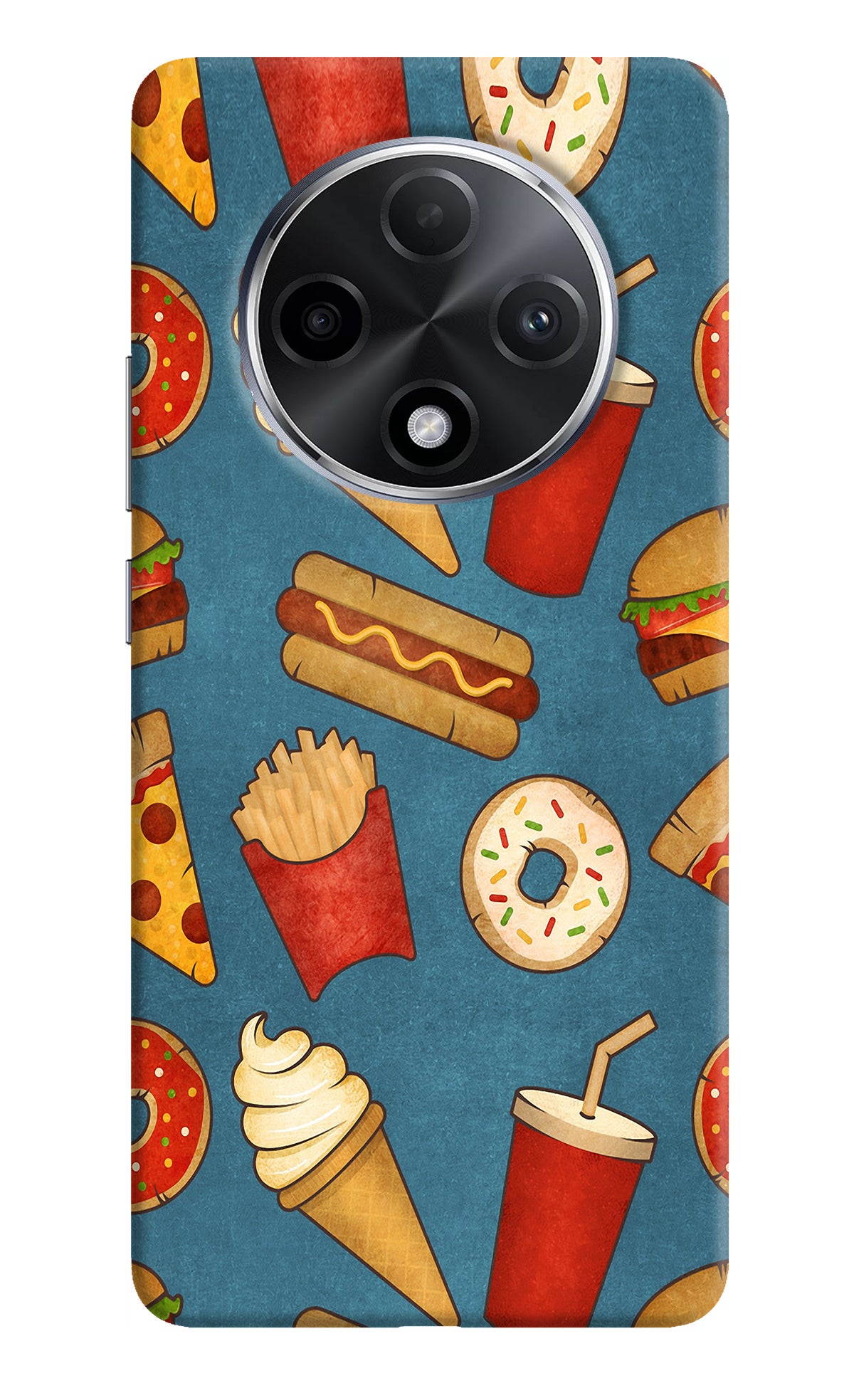 Foodie Oppo F27 Pro Plus Back Cover