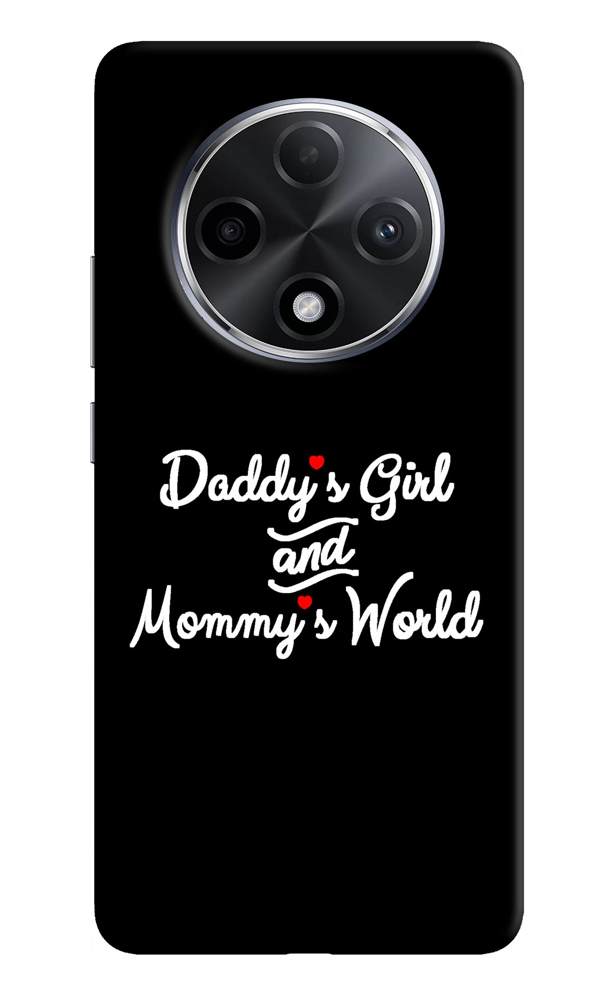 Daddy's Girl and Mommy's World Oppo F27 Pro Plus Back Cover