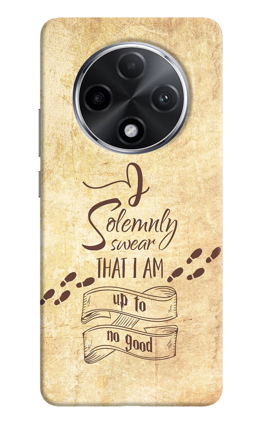 I Solemnly swear that i up to no good Oppo F27 Pro Plus Hard Case Back Cover by Casekaro
