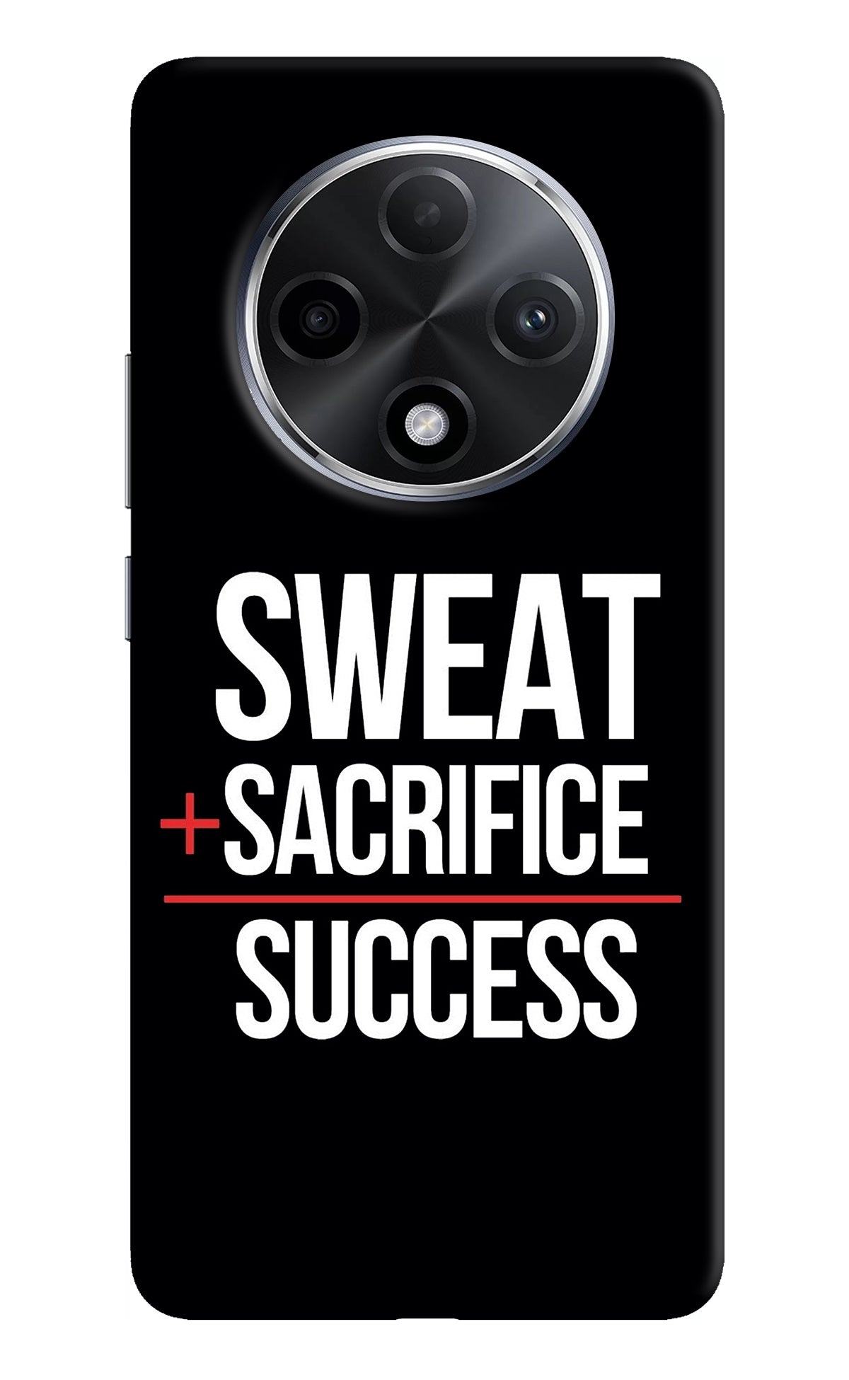 Sweat Sacrifice Success Oppo F27 Pro Plus Back Cover