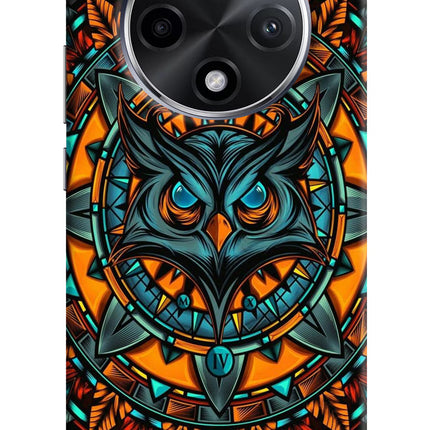 Angry Owl Art Oppo F27 Pro Plus Hard Case Back Cover by Casekaro
