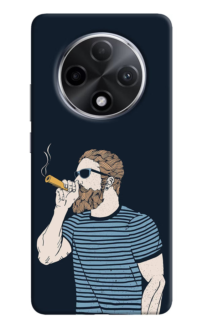 Smoking Oppo F27 Pro Plus Hard Case Back Cover by Casekaro