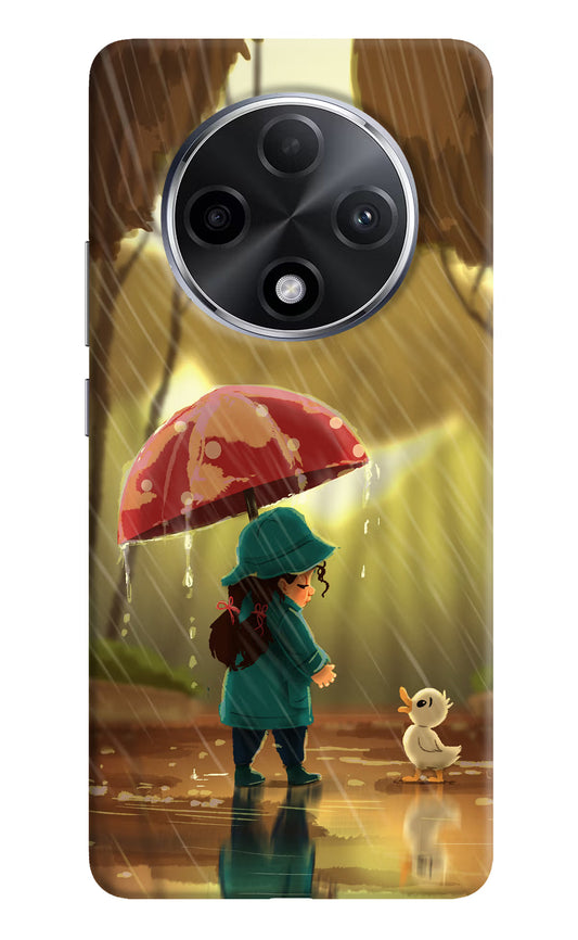 Rainy Day Oppo F27 Pro Plus Hard Case Back Cover by Casekaro