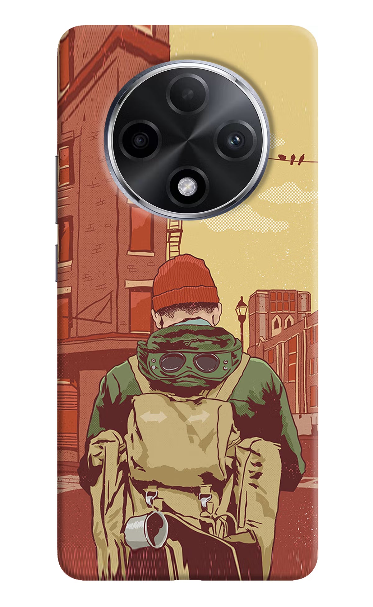 Adventurous Oppo F27 Pro Plus Hard Case Back Cover by Casekaro