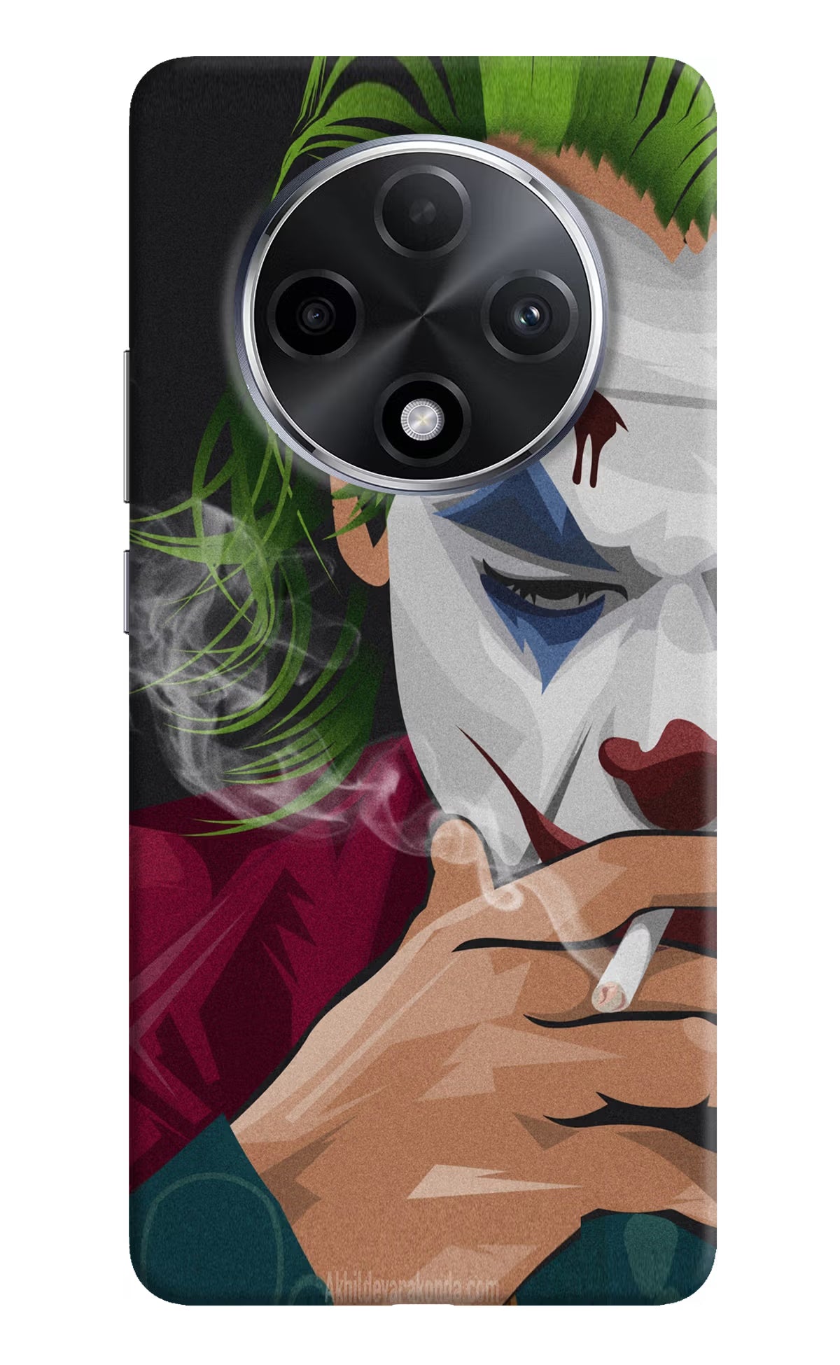 Joker Smoking Oppo F27 Pro Plus Hard Case Back Cover by Casekaro