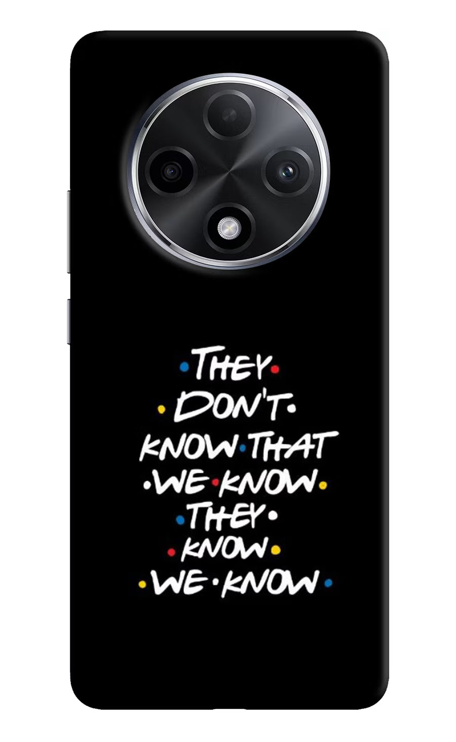 FRIENDS Dialogue Oppo F27 Pro Plus Back Cover, Hard case