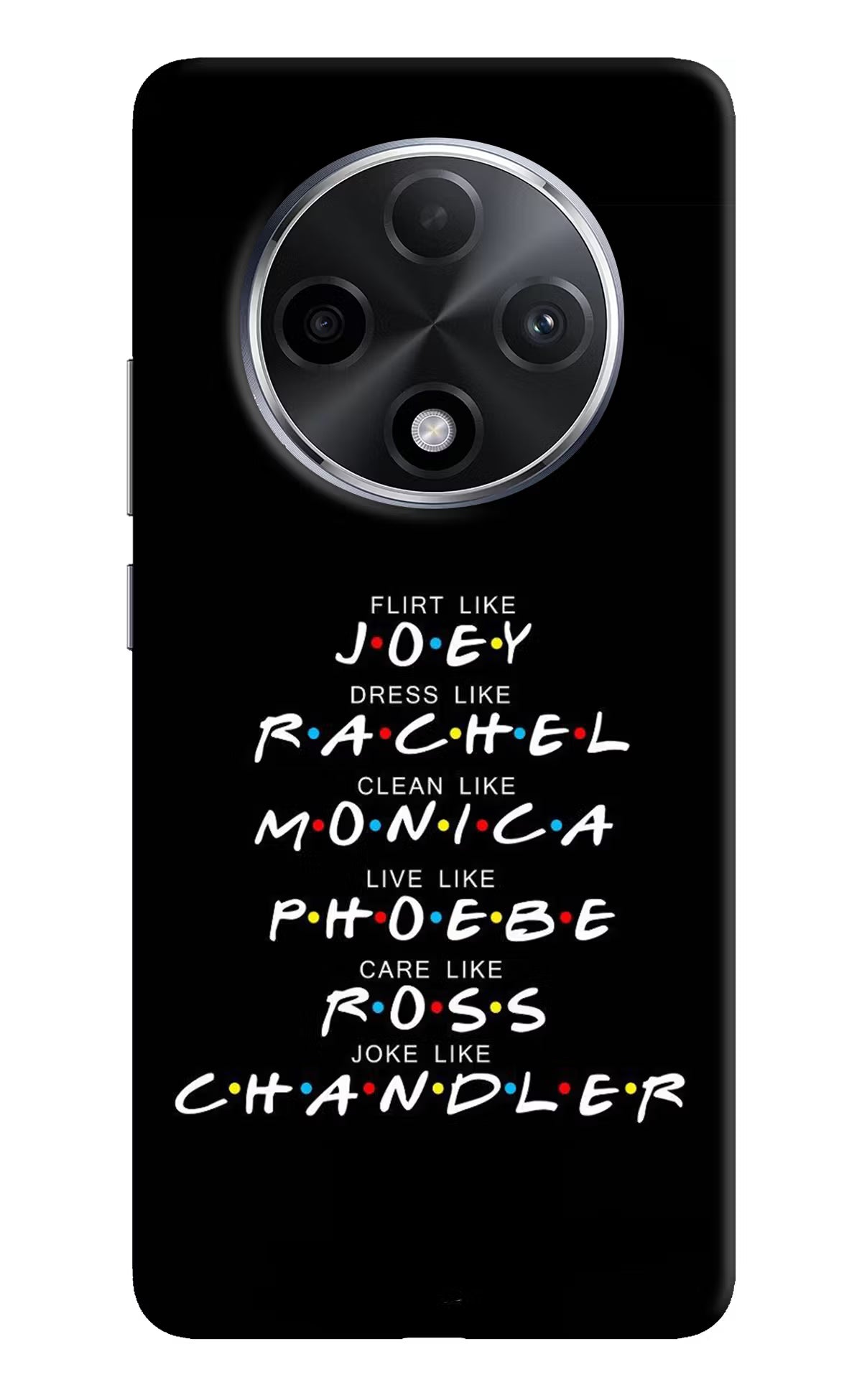 FRIENDS Character Oppo F27 Pro Plus Hard Case Back Cover by Casekaro