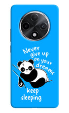 Keep Sleeping Oppo F27 Pro Plus Hard Case Back Cover by Casekaro