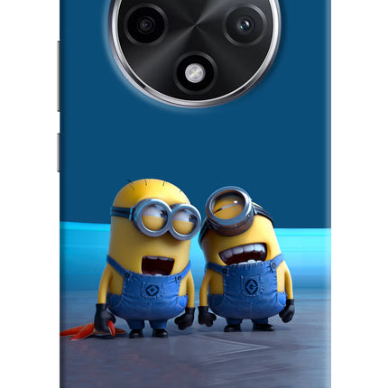 Minion Laughing Oppo F27 Pro Plus Hard Case Back Cover by Casekaro