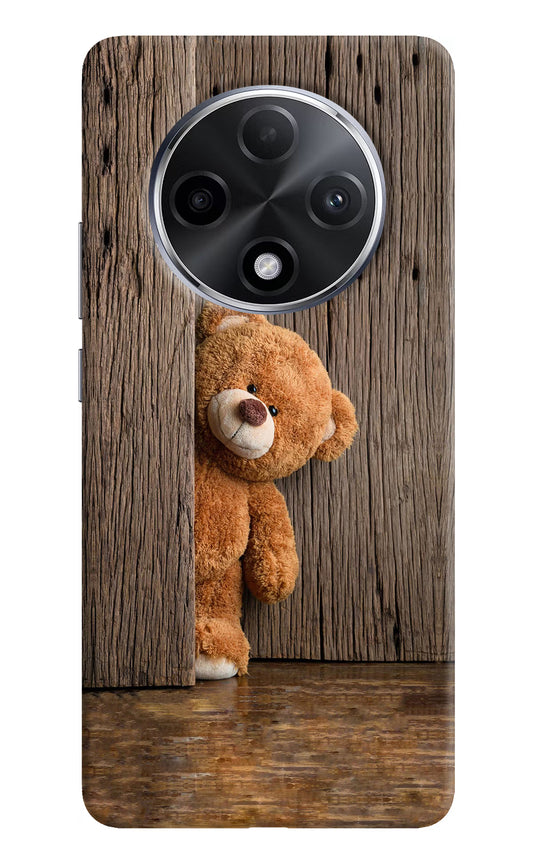 Teddy Wooden Oppo F27 Pro Plus Hard Case Back Cover by Casekaro