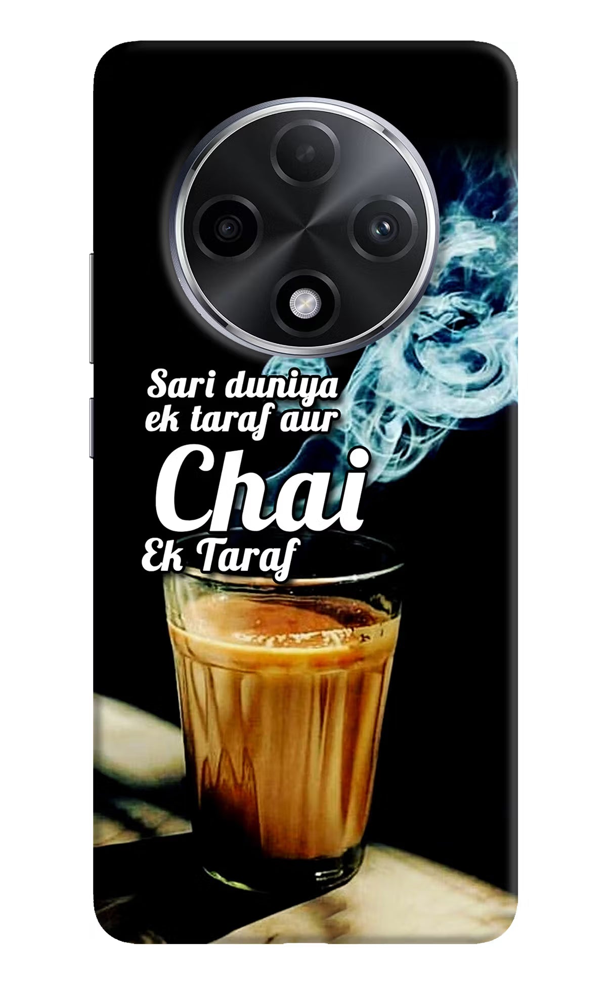 Chai Ek Taraf Quote Oppo F27 Pro Plus Hard Case Back Cover by Casekaro