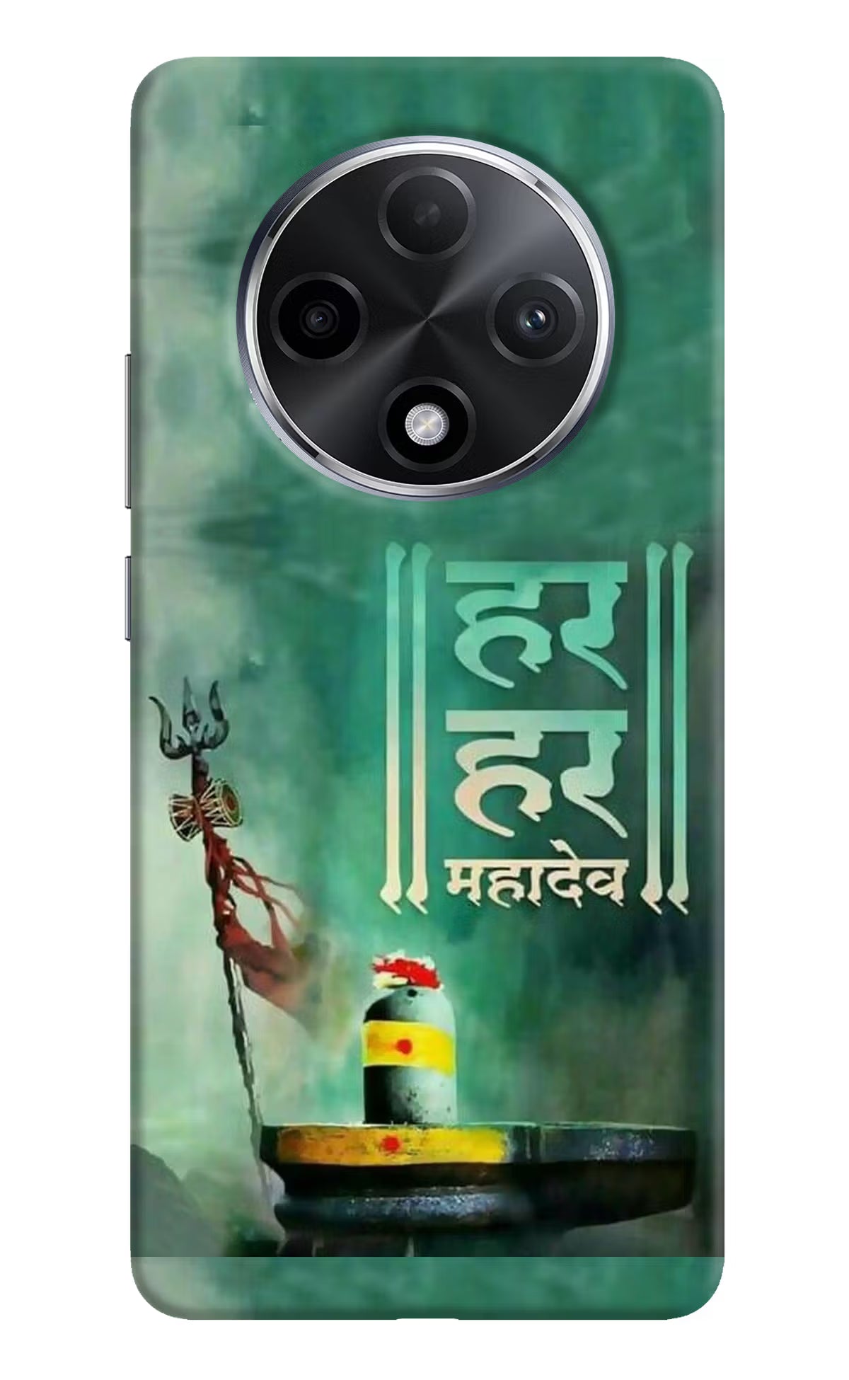 Har Har Mahadev Shivling Oppo F27 Pro Plus Hard Case Back Cover by Casekaro