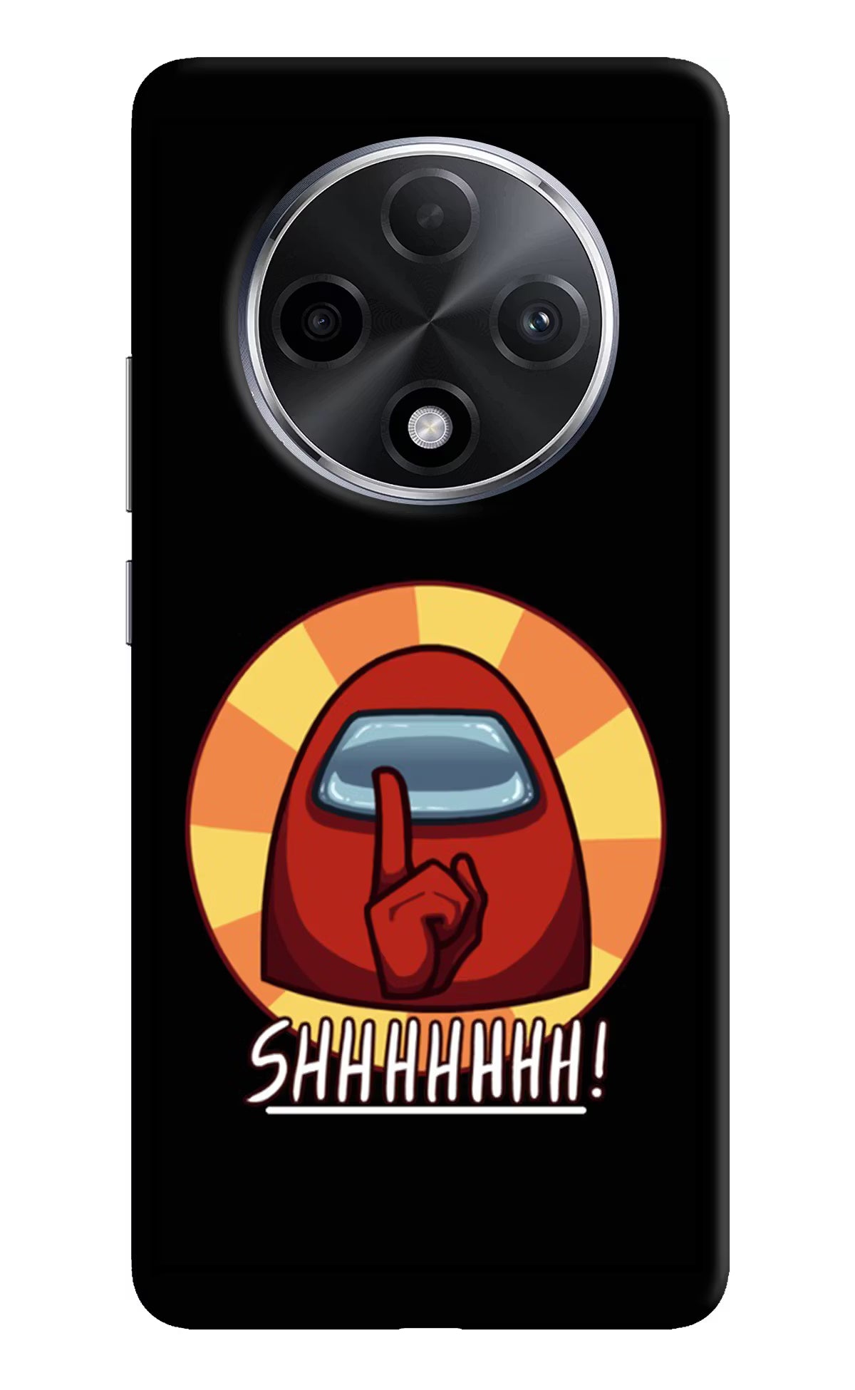 Among Us Shhh! Oppo F27 Pro Plus Hard Case Back Cover by Casekaro