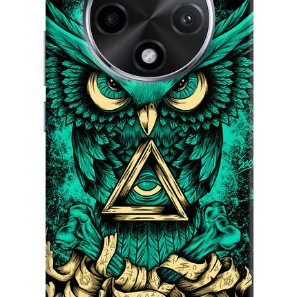 Green Owl Oppo F27 Pro Plus Hard Case Back Cover by Casekaro